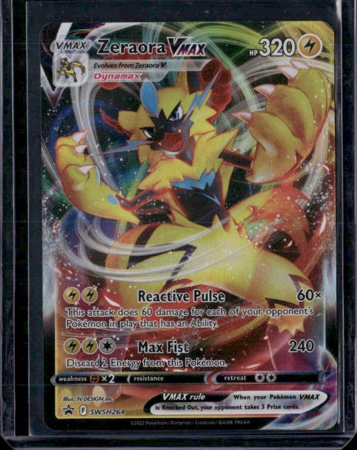 SWSH: Sword & Shield Promo Cards #SWSH264 Zeraora VMAX