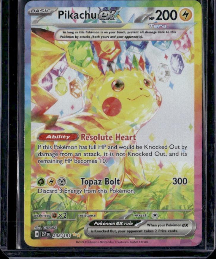 SV08: Surging Sparks #238/191 Pikachu ex