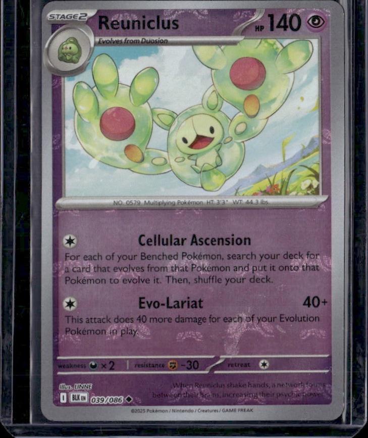 SV: Black Bolt #039/086 Reuniclus (Master Ball)