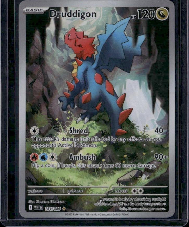 SV: White Flare #151/086 Druddigon