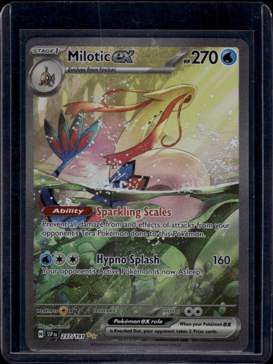 Pokemon - SV08: Surging Sparks #237/191 Milotic ex