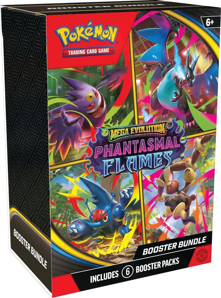 Sealed - Pokemon - Phantasmal Flames - Booster Bundle