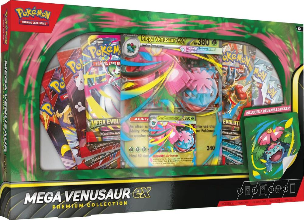 Sealed - Pokemon - Mega Venusaur Ex Premium Collection
