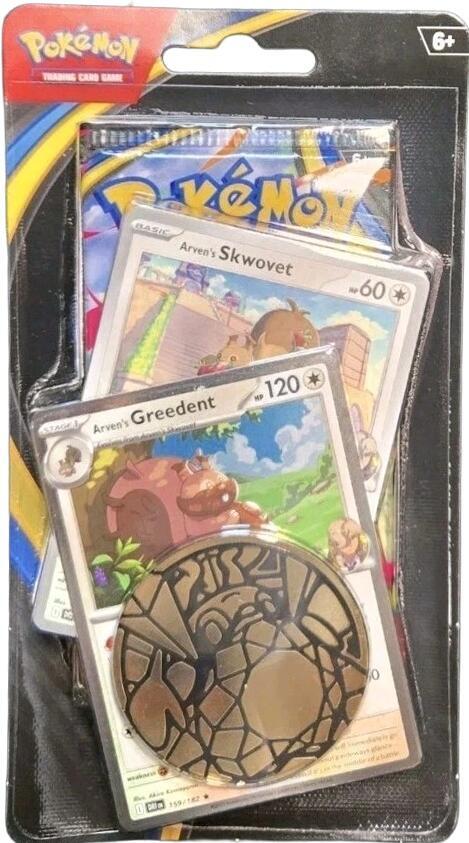 Sealed - Pokemon - Phantasmal Flames - Premium Checklane Blister - Arven's Greedent