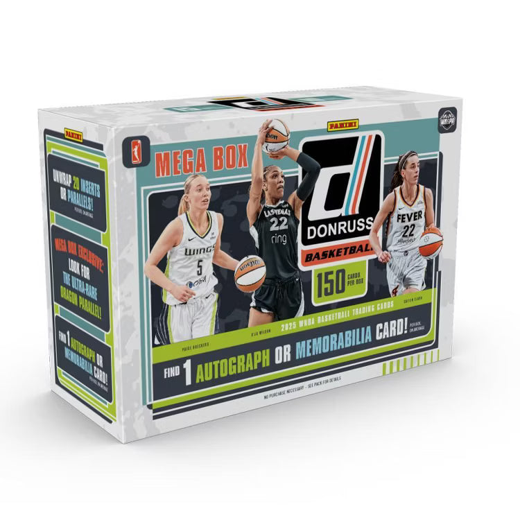 Sealed - WNBA Basketball - 2025 Panini Donruss WNBA Basketball Mega Box