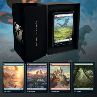Magic the Gathering (MTG) - Secret Lair Drop: The Godzilla Lands - Traditional Foil Edition