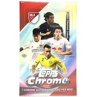 MLS Soccer - 2021 Topps Chrome MLS Soccer Hobby Box