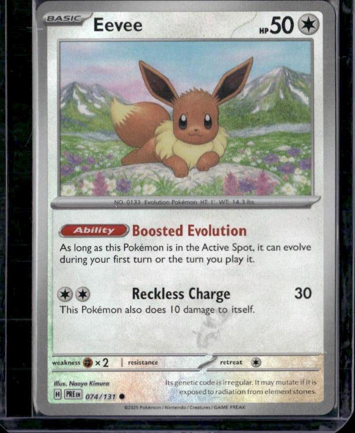SV: Prismatic Evolutions #074/131 Eevee (Master Ball Pattern)