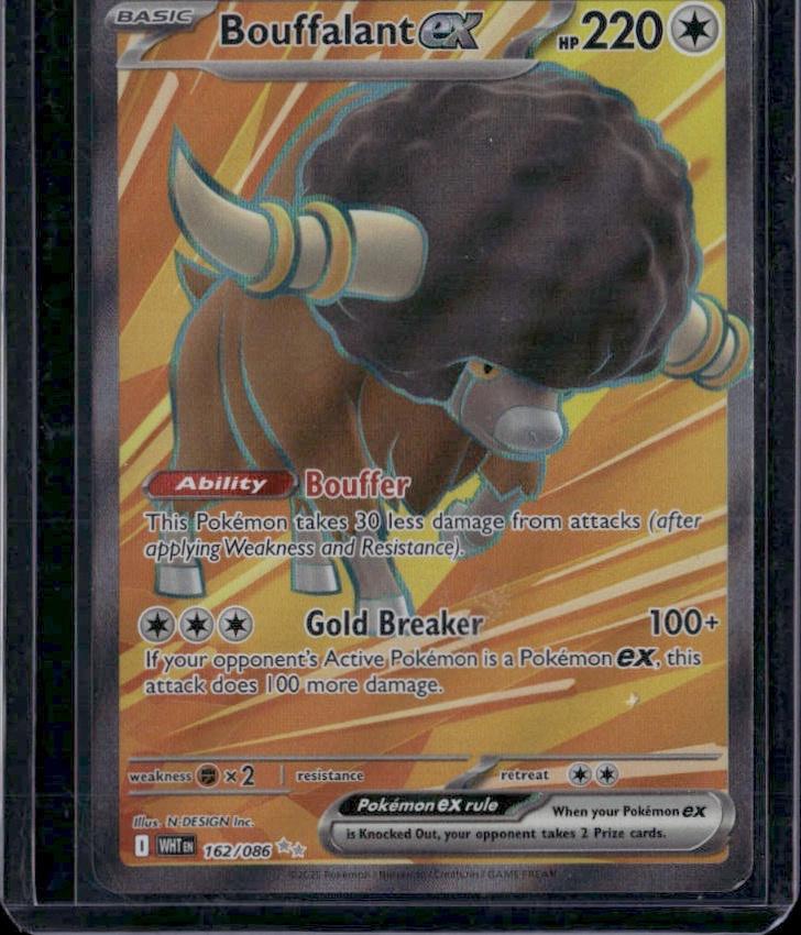 SV: White Flare #162/086 Bouffalant ex