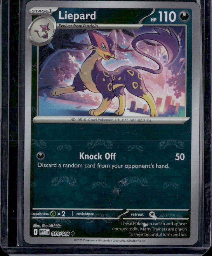 White Flare #056/086 Liepard (Master Ball Pattern)