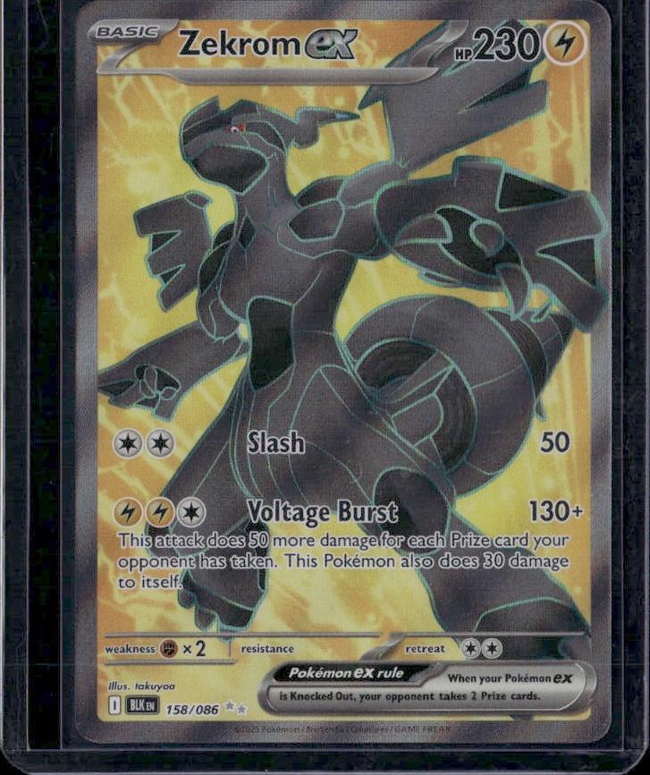 SV: Black Bolt #158/086 Zekrom ex