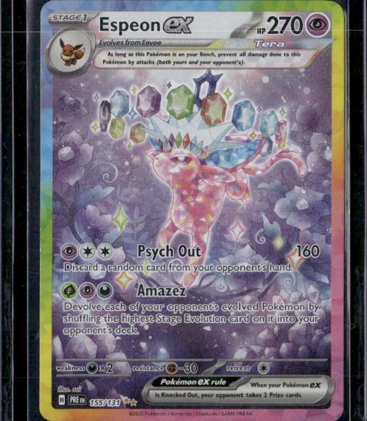 Prismatic Evolutions #155/131 Espeon Ex