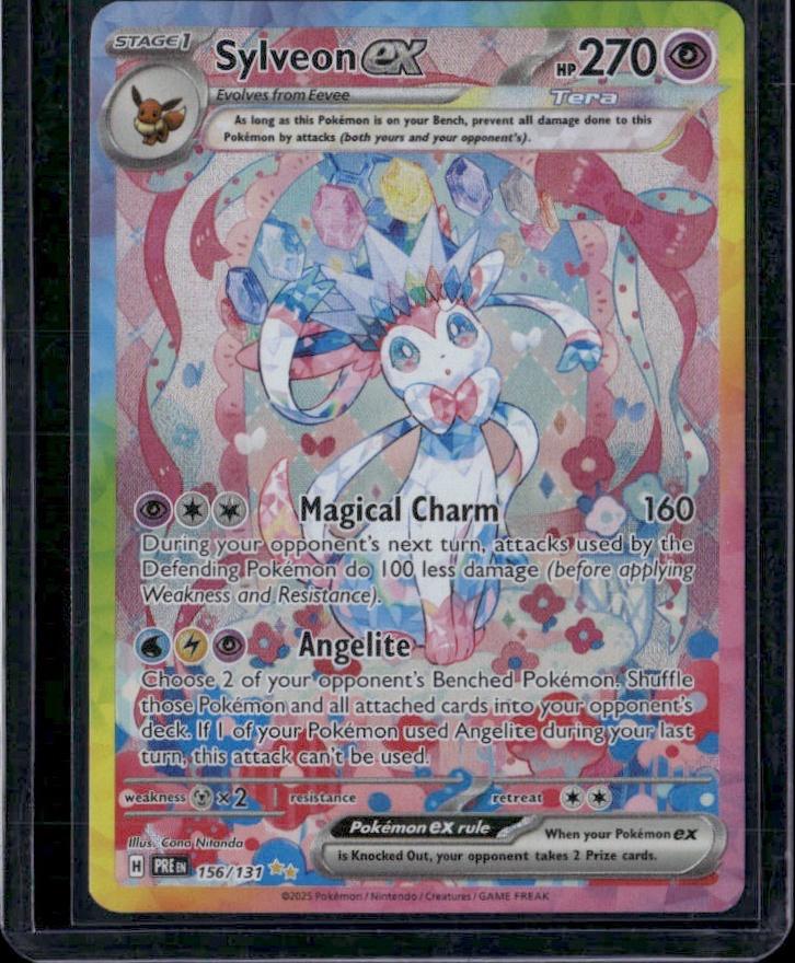 SV: Prismatic Evolutions Sylveon ex #156/131