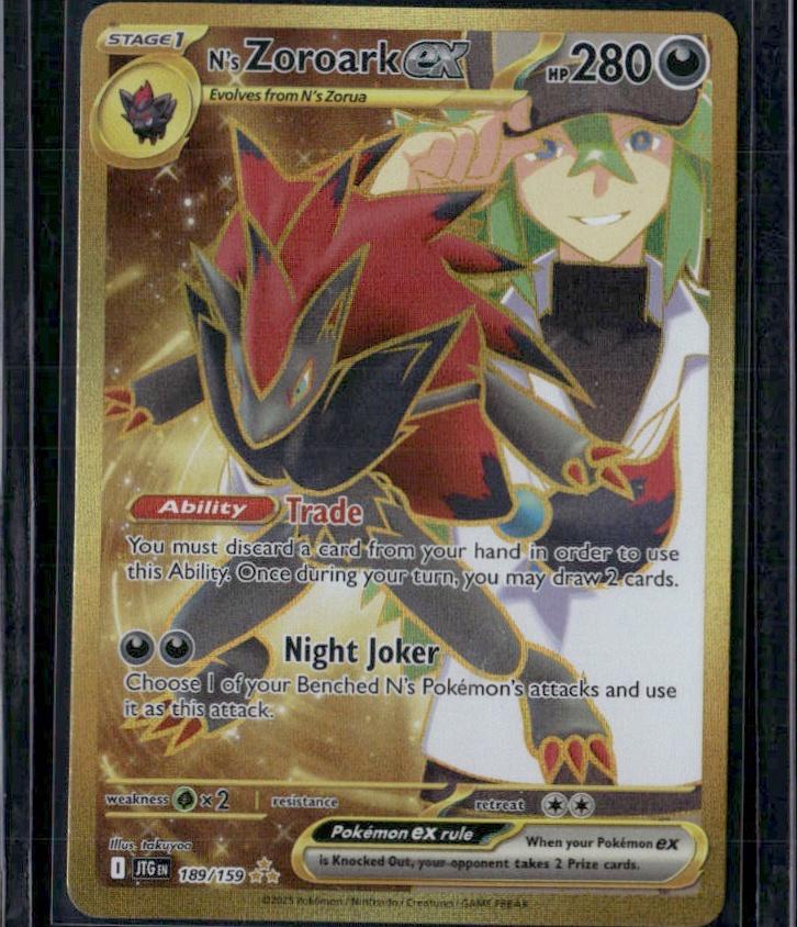 SV09: Journey Together #189/159 N's Zoroark ex