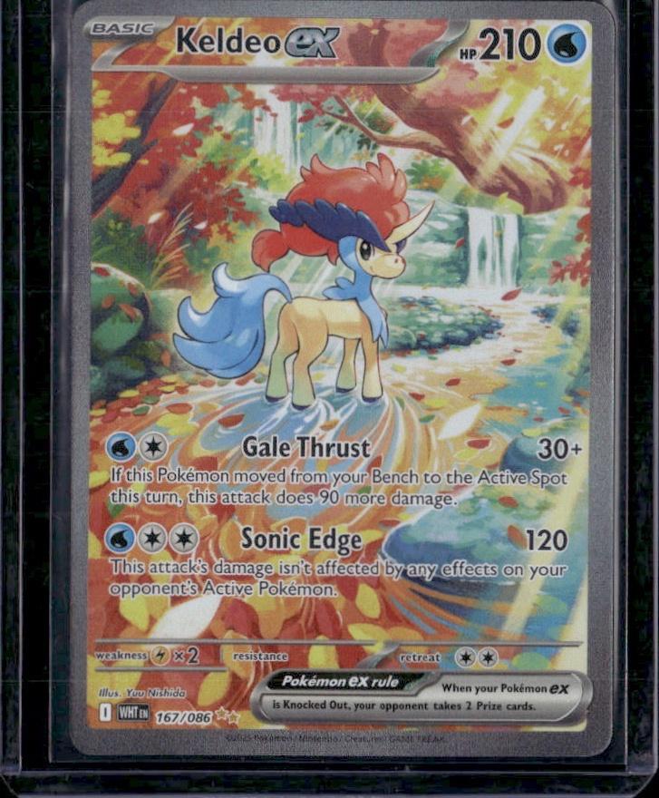 SV: White Flare Keldeo ex #167/086
