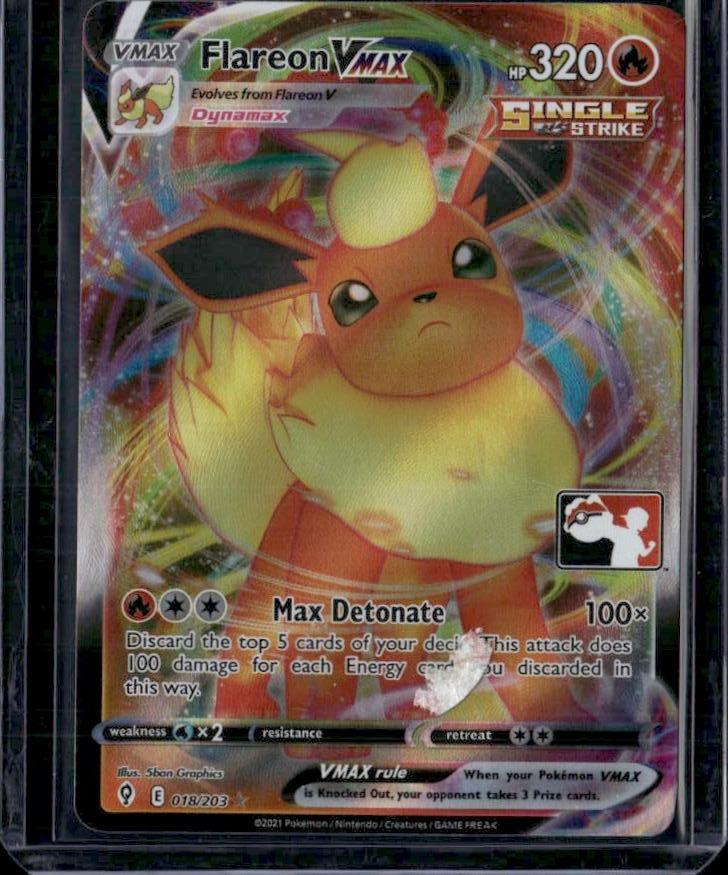 Prize Pack Series Cards #018/203 Flareon VMAX