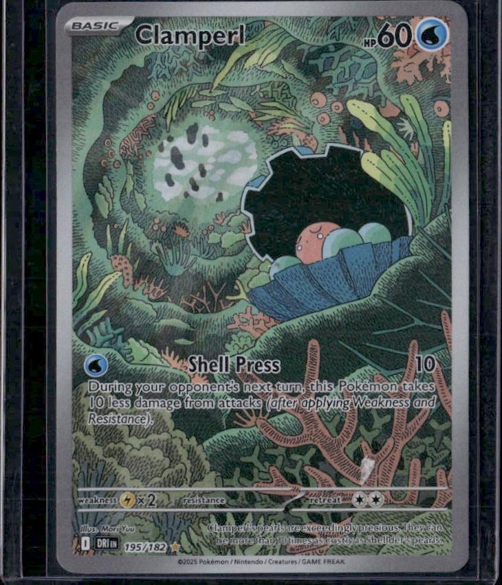 SV10: Destined Rivals #195/182 Clamperl