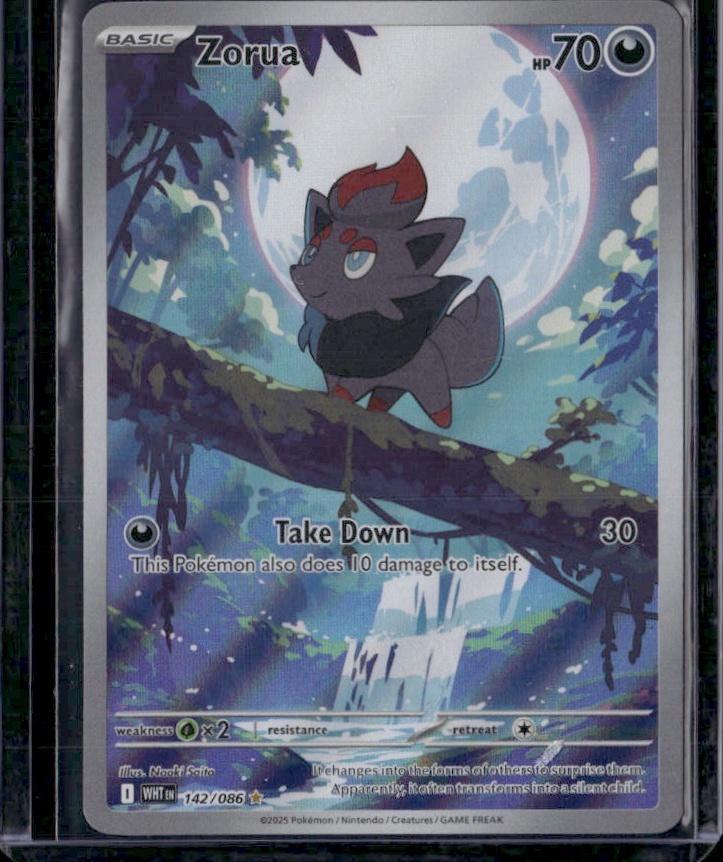 SV: White Flare #142/086 Zorua