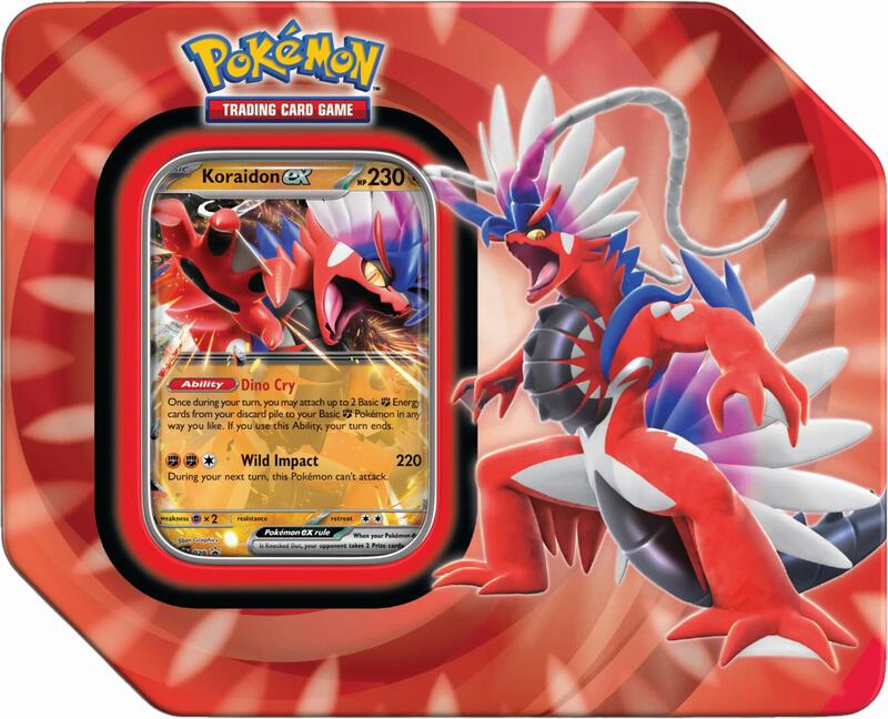 Pokemon - Various - Paldea Legends Tin - Koraidon Ex International