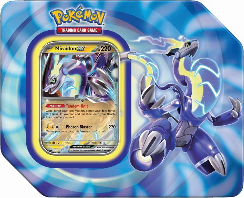 Pokemon - Various - Paldea Legends Tin - Miraidon Ex International