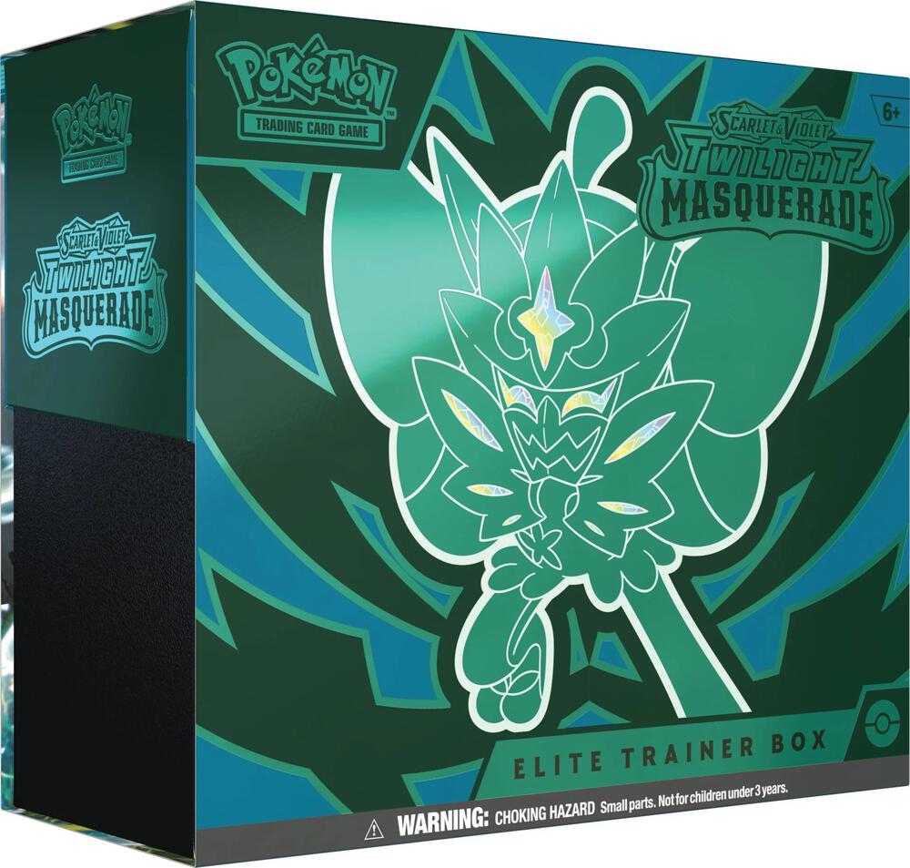 Sealed - Pokemon - Twilight Masquerade - Elite Trainer Box ETB