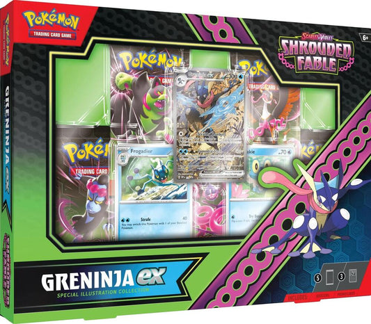 Greninja ex Special Illustration Collection (5 Packs + 3 Promo) Shrouded Fable - Pokemon