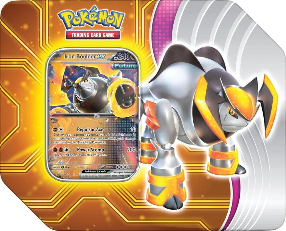 Sealed - Pokemon -  Paradox Destinies Tin [Iron Boulder ex]