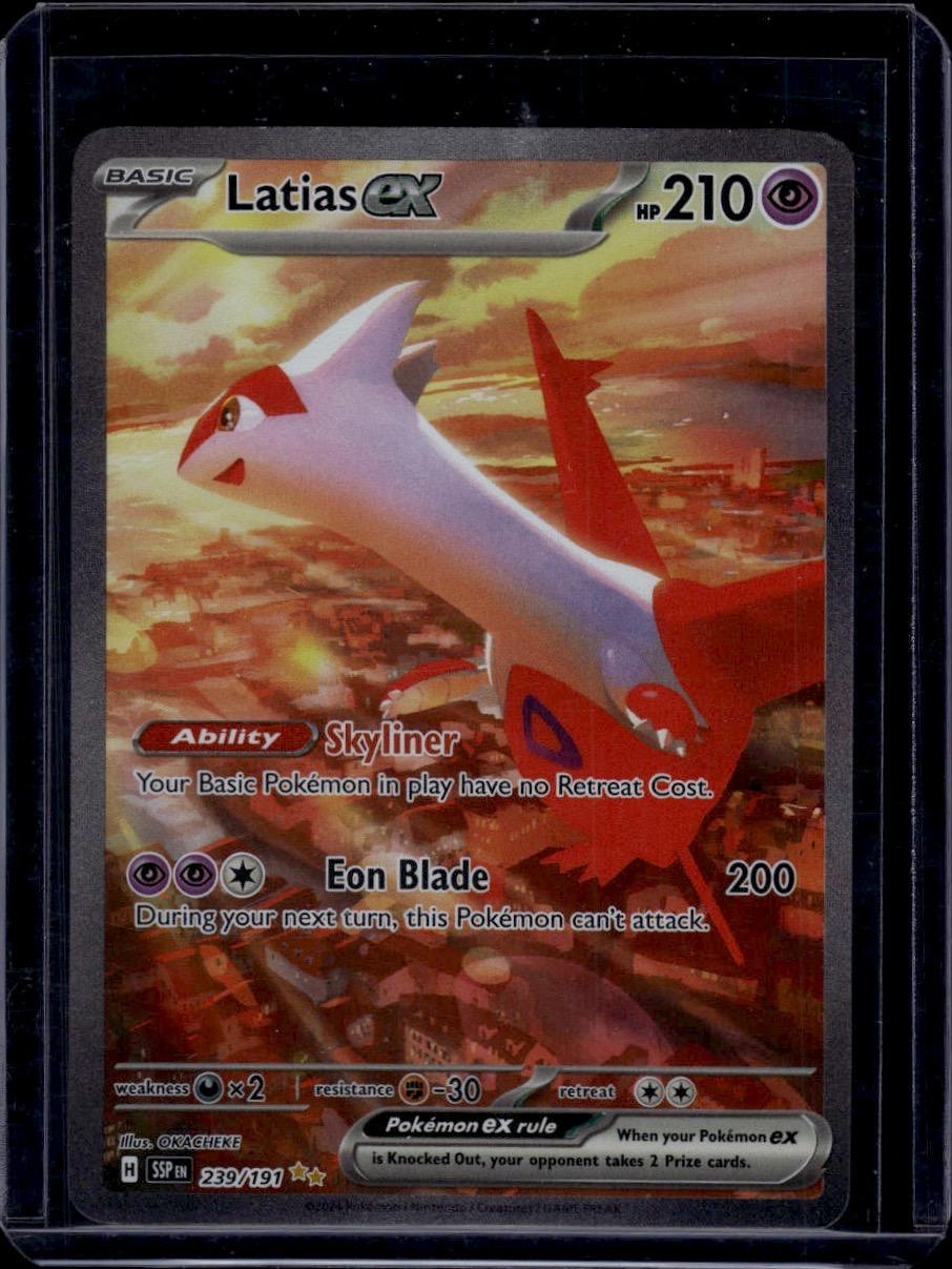 Pokemon - SV08: Surging Sparks #239/191 Latias ex