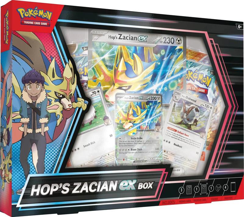 Pokemon - Various - Hop'S Zacian Ex Box