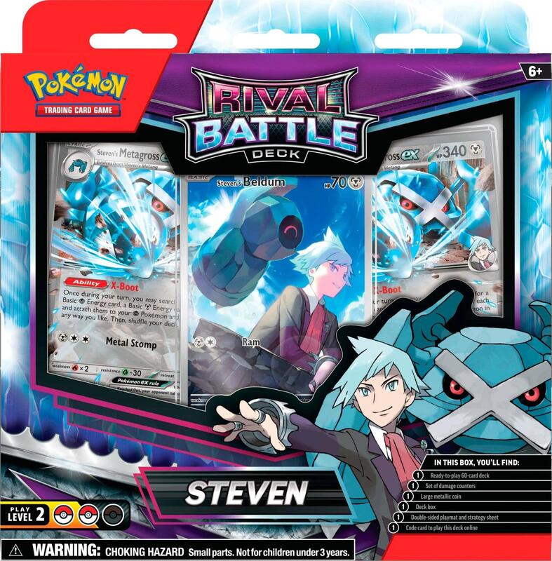 Pokemon - Journey Together - Battle Deck - Steven