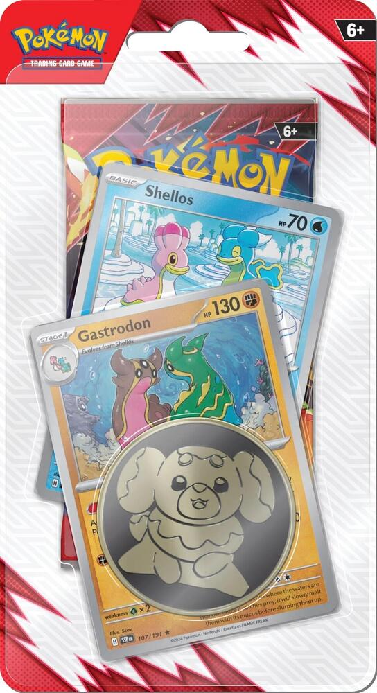 Pokemon - Destined Rivals - Checklane Premium Blister - Gastrodon