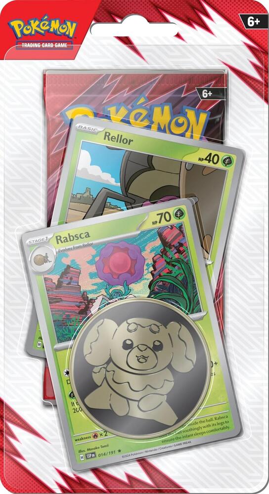 Pokemon - Destined Rivals - Checklane Premium Blister- Rabsca