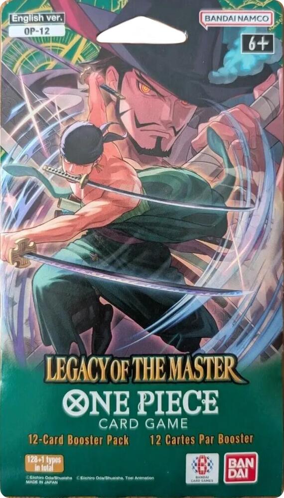 One Piece - Legacy Of The Master (Op12) - Sleeved Booster Pack