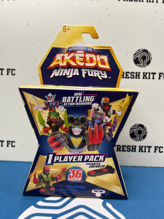 Legends of Akedo Ninja Fury 1 Player Pack Mini Battling Action Figure MYSTERY Pack